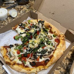 Veggie pizza Veggie pizza