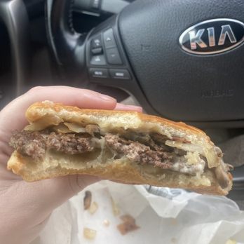 Burger Basket & Grill - Mushroom Swiss burger - Burgers Near Me - Arlington, Texas Burger Basket & Grill - Mushroom Swiss burger - Burgers Near Me - Arlington, Texas