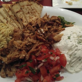 Pontos Taverna - Here is the traditional gyro platter- absolutely excellent!! - Greek Near Me - Norwalk, Connecticut