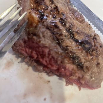 Golden Corral Buffet & Grill - I Asked for medium and got this. It was so hard to cut it had to be tossed. - Buffets Near Me - Palm Bay, Florida