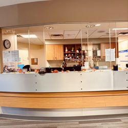 Dyson Center for Cancer Care - Oct. 2026  reception desk