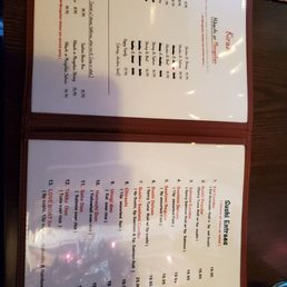 Menu Menu