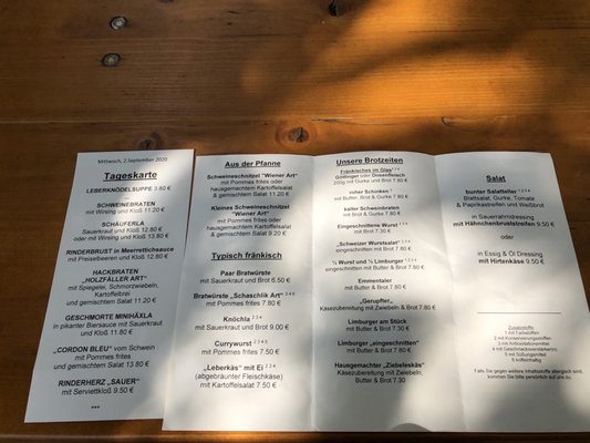 Menu photo 2 Brauerei Greifenklau Bamberg, BY