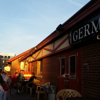 Hessen Haus - The patio, or "biergarten" - German Near Me - Des Moines, Iowa Hessen Haus - The patio, or "biergarten" - German Near Me - Des Moines, Iowa