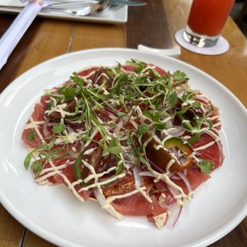 Morimoto Napa - Tuna Pizza - Japanese Near Me - Napa, California Morimoto Napa - Tuna Pizza - Japanese Near Me - Napa, California