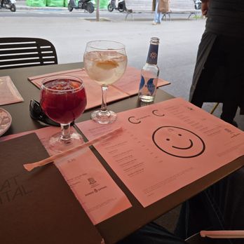 Ciutat Comtal - Sangria and vodka tonic - Tapas Bars Near Me - Barcelona, B
