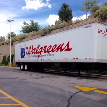 Walgreens - A Walgreens trailer parked in front of the store. - Drugstores Near Me - Draper, Utah Walgreens - A Walgreens trailer parked in front of the store. - Drugstores Near Me - Draper, Utah