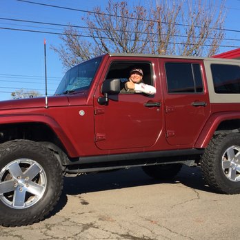 Hyland Auto Sales - Our 2008 Wrangler Sahara, we called her "Emma" and her VERY excited new owner hitting the road! Thanks and enjoy her :-) - Auto Loan Providers Near Me - Springfield, Oregon Hyland Auto Sales - Our 2008 Wrangler Sahara, we called her "Emma" and her VERY excited new owner hitting the road! Thanks and enjoy her :-) - Auto Loan Providers Near Me - Springfield, Oregon