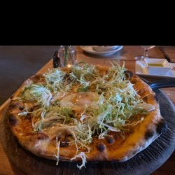 Nick's Italian Cafe - Mushroom pizza