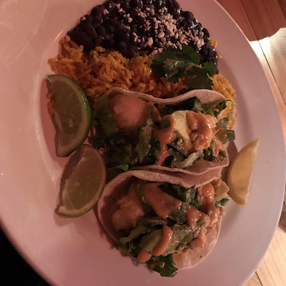 Table Mesa - Fried lobster tacos. Really good if you like seafood because it was fishy. - Latin American Near Me - Bentonville, Arkansas