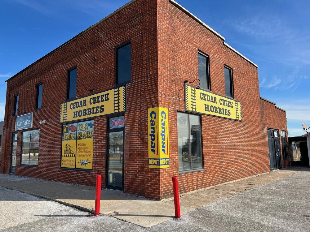 CEDAR CREEK HOBBIES Updated June 2024 5580 Walker Road, Tecumseh