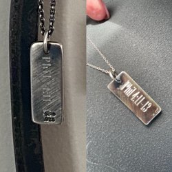 Draper Jewelry - Doesn't match, not centered