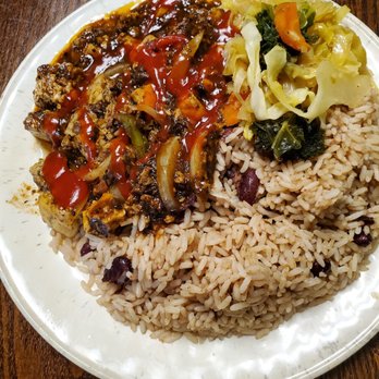 Hibiscus - Jerk tofu (sooooo good and spicy) - Vegetarian Near Me - Philadelphia, Pennsylvania Hibiscus - Jerk tofu (sooooo good and spicy) - Vegetarian Near Me - Philadelphia, Pennsylvania