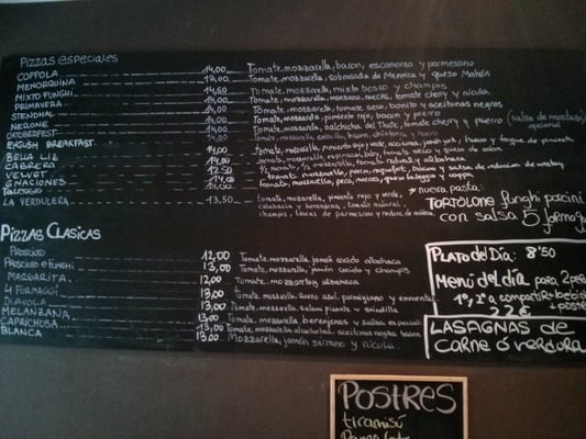 Menu photo 4 Coppola Bilbao, BI