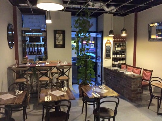 Small French Bar by null