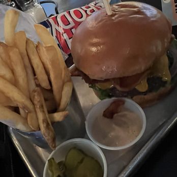 Flights - Bacon cheeseburger - New American Near Me - Las Vegas, Nevada