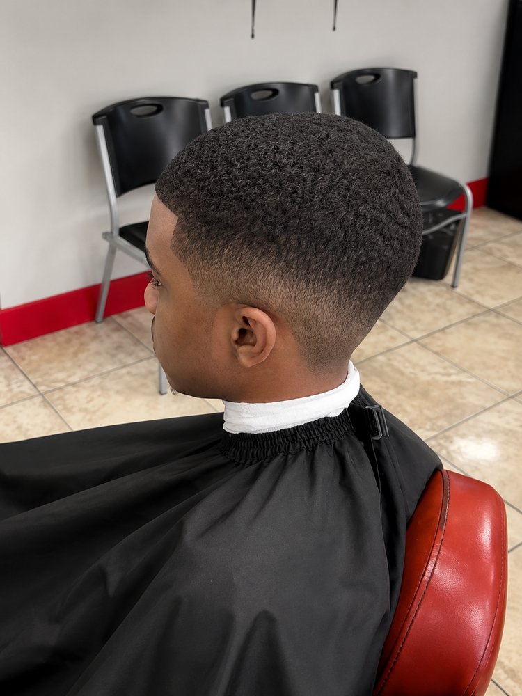 A Lil Off The Top Barbershop Logo