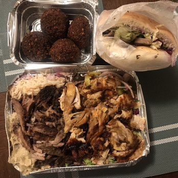 Oasis - Shawarma plate - Middle Eastern Near Me - Brooklyn, New York