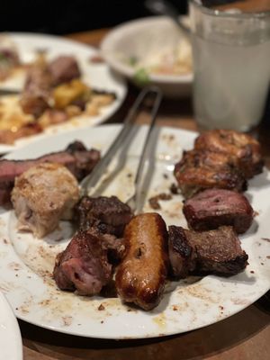 Photo of Charbroil Grill Brazilian Steakhouse - Woodbridge, VA, US. a plate of food