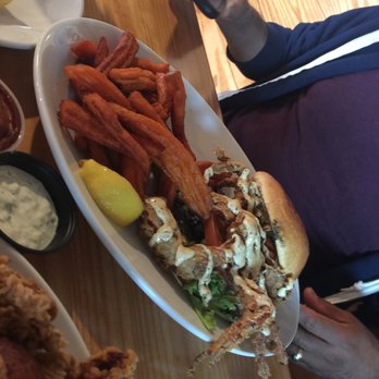 Down Under Restaurant - Soft shell sandwhich!? - Seafood Near Me - Fernandina Beach, Florida Down Under Restaurant - Soft shell sandwhich!? - Seafood Near Me - Fernandina Beach, Florida