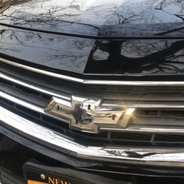 Broken emblem from car wash.