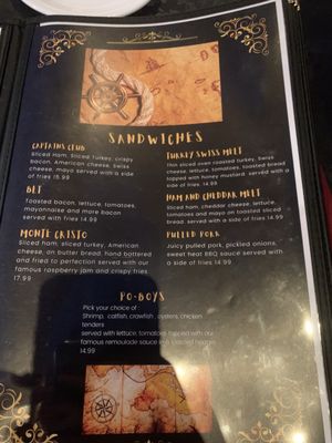 Menu photo 3 Pirates Paradise Spring, TX