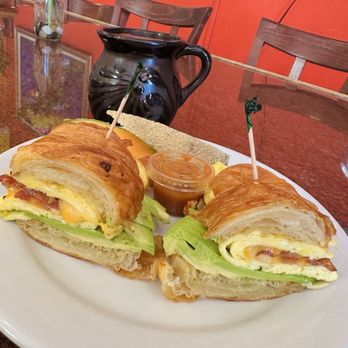 Tomas Cafe - Bacon TC Breakfast Croissant Egg Sandwich - Breakfast & Brunch Near Me - Oxnard, California