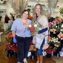 Sammy's Flowers - Our amazing florist, a true artiste!