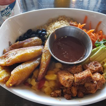 Wild Rabbit Bistro - Cuban bowl with guava & plantain goodness. - Coffee & Tea Near Me - Ormond Beach, Florida Wild Rabbit Bistro - Cuban bowl with guava & plantain goodness. - Coffee & Tea Near Me - Ormond Beach, Florida