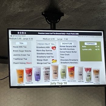 Sweet Reef - Menu - Coffee & Tea Near Me - Morro Bay, California Sweet Reef - Menu - Coffee & Tea Near Me - Morro Bay, California