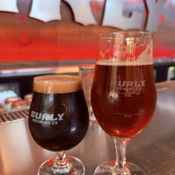 Surly Brewing - Darkness Imperial Stout and Surly Furious - Breweries Near Me - Minneapolis, Minnesota