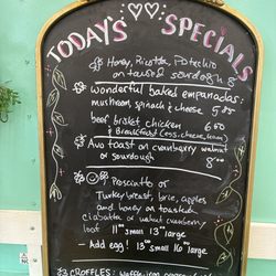 Cafe-Tico - Food menu