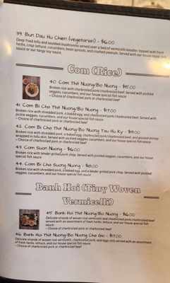 Menu photo 6 Saigon Eden Chino Hills, CA