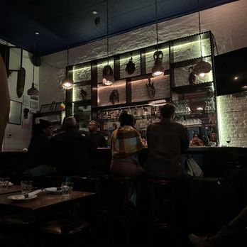 Cafe Rue Dix - Interior of bar at Cafe Rue Dix. - French Near Me - Brooklyn, New York