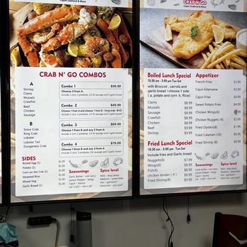 Crab N Go - Menu - Cajun/Creole Near Me - St. Louis, Missouri Crab N Go - Menu - Cajun/Creole Near Me - St. Louis, Missouri