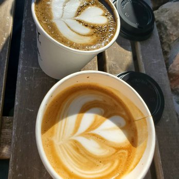 MY Coffee Roastery - Hojicha and orange blossom latte - Coffee & Tea Near Me - Berkeley, California