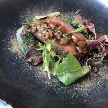 Kato - Perfectly cooked wagyu over a surprise of mushroom sticky rice! - Taiwanese Near Me - Los Angeles, California Kato - Perfectly cooked wagyu over a surprise of mushroom sticky rice! - Taiwanese Near Me - Los Angeles, California