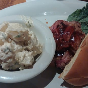 Bobby Q - Pulled pork sandwich and potato salad - Barbeque Near Me - Phoenix, Arizona
