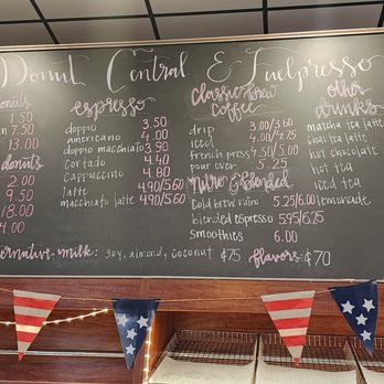Donut Central & Fuelpresso - Menu - Donuts Near Me - Winter Park, Florida