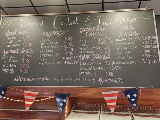 Menu photo 8 Donut Central & Fuelpresso Winter Park, FL