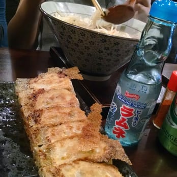 Menya Sandaime - The very best gyoza is in Menya Sandaime... see those extra crispy thins? Yum!! - Ramen Near Me - Fort Lee, New Jersey Menya Sandaime - The very best gyoza is in Menya Sandaime... see those extra crispy thins? Yum!! - Ramen Near Me - Fort Lee, New Jersey