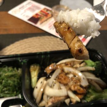 Mori Sushi - Teriyaki chicken bento box (lunch) - Sushi Bars Near Me - Indianapolis, Indiana