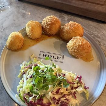 Wolf by Vanderpump at Caesars Republic Lake Tahoe - Goat cheese balls--must have! - American Near Me - Stateline, Nevada