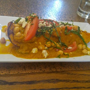 The Bistro On 2nd - This was the prettiest dish to me. A butternut squash curry. My friend really loved it - New American Near Me - Monument, Colorado The Bistro On 2nd - This was the prettiest dish to me. A butternut squash curry. My friend really loved it - New American Near Me - Monument, Colorado