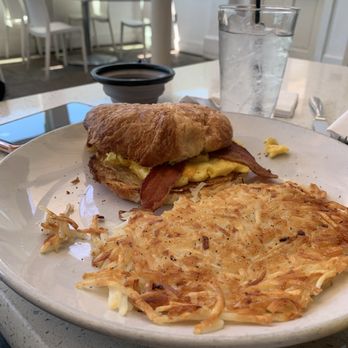 Elli's Great American Restaurant - My Babes Breakfast Croissant With Hash Browns. - American Near Me - Salinas, California Elli's Great American Restaurant - My Babes Breakfast Croissant With Hash Browns. - American Near Me - Salinas, California
