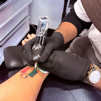 Inq Phx Art Collective - First time coming here, staff is extremely helpful and friendly. Ivan has an amazing steady hand and I am so pleased with the work! - Tattoo Near Me - Phoenix, Arizona Inq Phx Art Collective - First time coming here, staff is extremely helpful and friendly. Ivan has an amazing steady hand and I am so pleased with the work! - Tattoo Near Me - Phoenix, Arizona