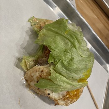 CHOM Burger - Blue Bacon Burger add an egg - Burgers Near Me - American Fork, Utah