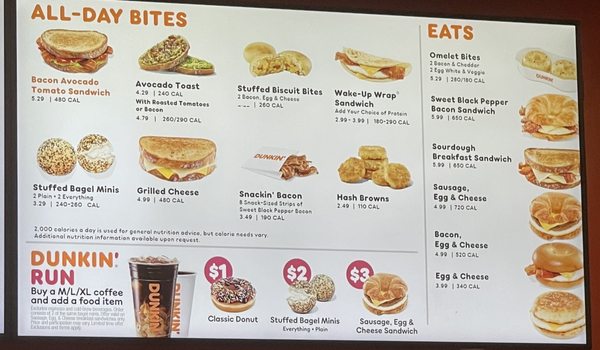 Menu photo 2 Dunkin Manteca, CA