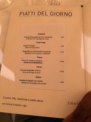 Menu photo 3 Casanostra Lisbon, 11
