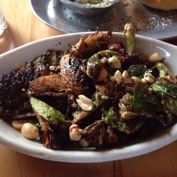 Mott St - Brussel sprouts with lamb pancetta-excellent - Asian Fusion Near Me - Chicago, Illinois